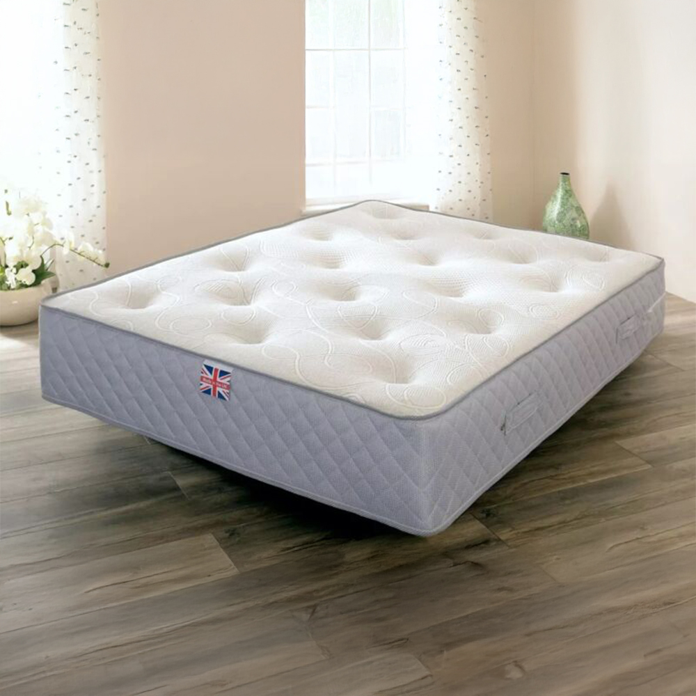 Comfy Living Double Pocket Sprung Memory Foam Mattress Image 2