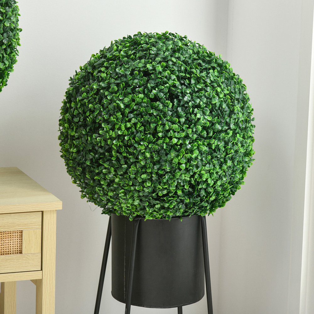 Portland Artificial Boxwood Topiary Ball 2 Pack Image 5