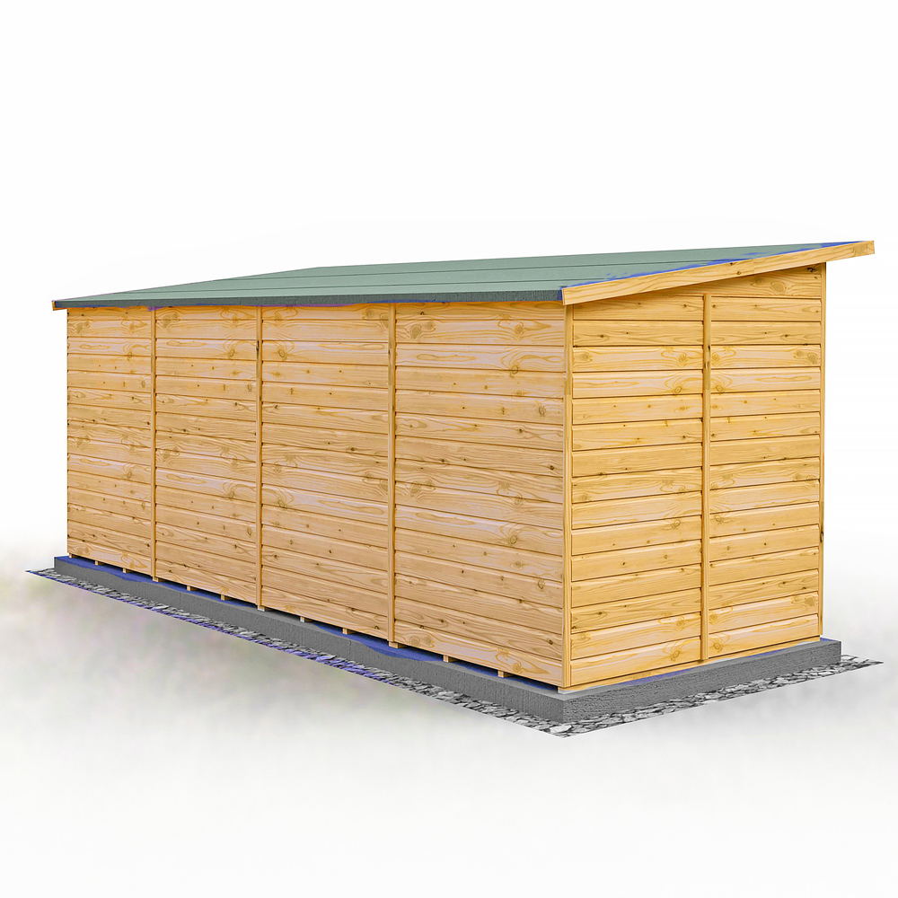 Shire GB Peony 16 x 6ft Summerhouse Image 3