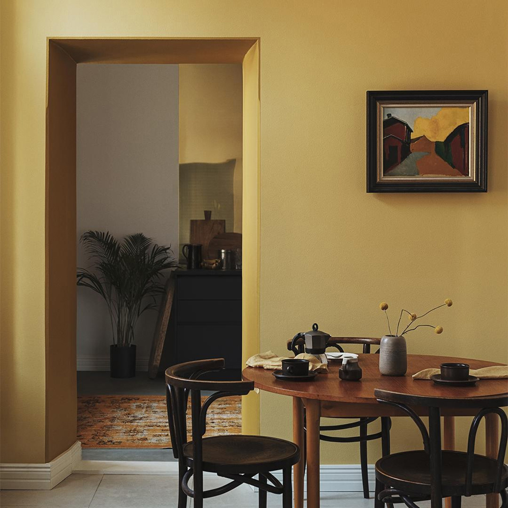 Tikkurila Optiva 3 Ceramic Ducato L392 Walls and Ceilings Stain-Resistant Full Matt Emulsion 1L Image 4