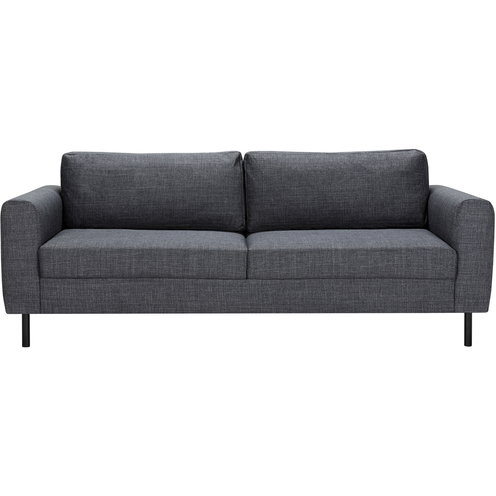 Florence Omaha 5 Seater Dark Grey Basel Fabric Sofa Set Image 5