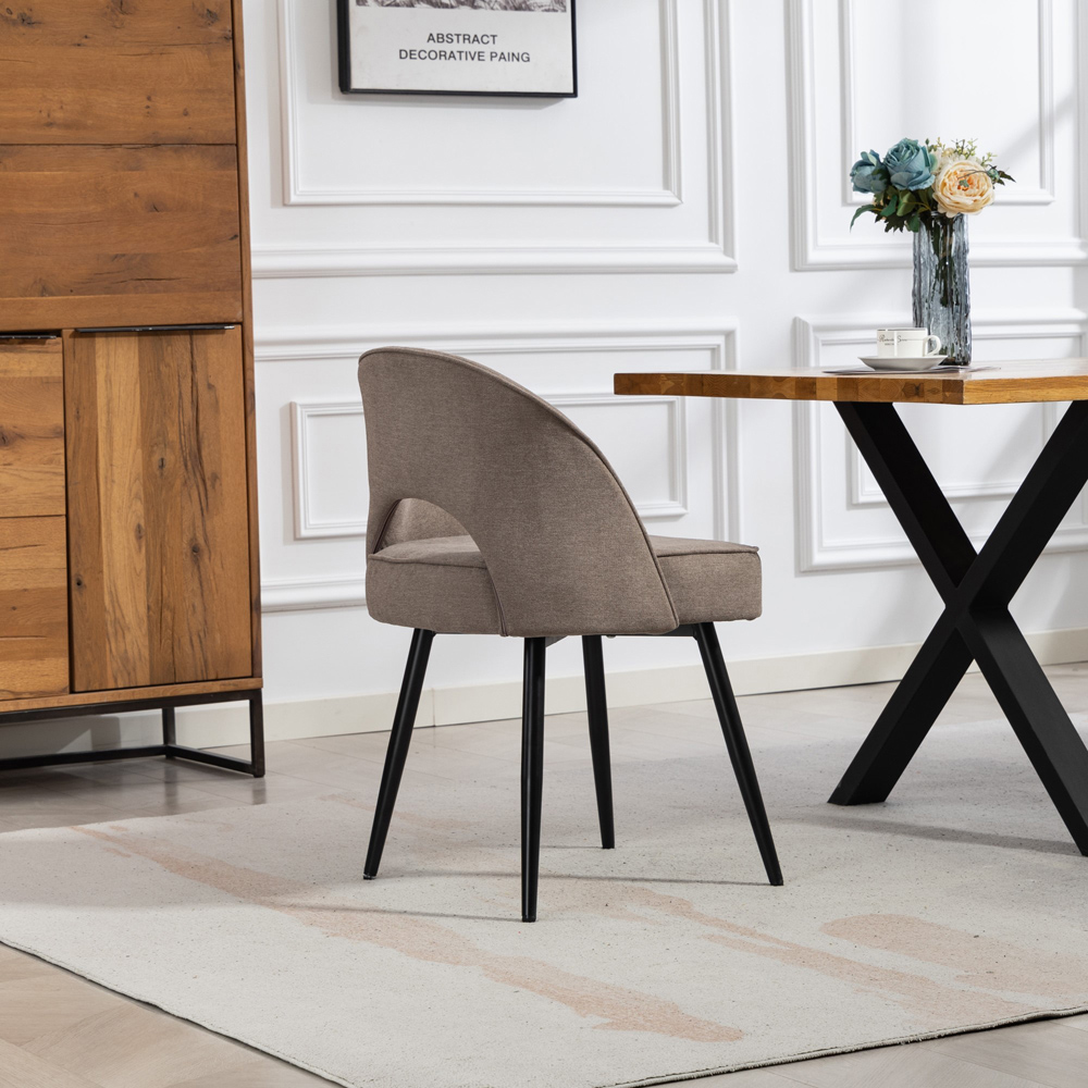 Artemis Home Ashley Set of 2 Brown Dining Chairs Image 5