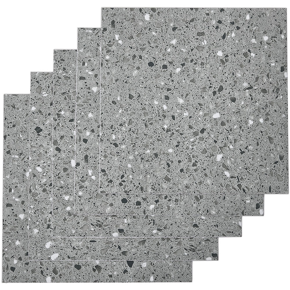 Living and Home 10 Piece Spotted Veins Self Adhesive PVC Flooring Tile 30 x 30cm Image 3