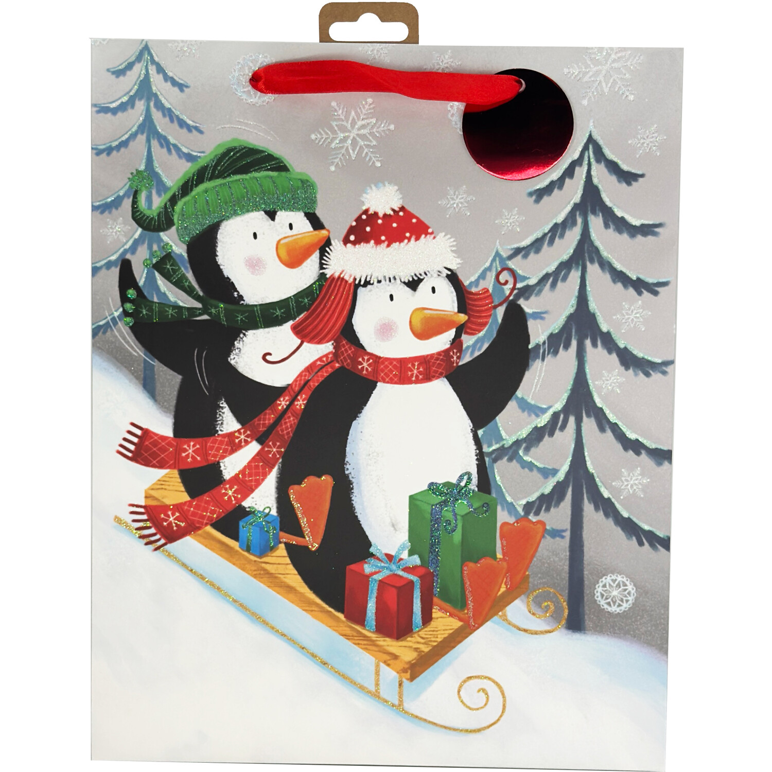 Penguin or Snowman Gift Bag Image 3