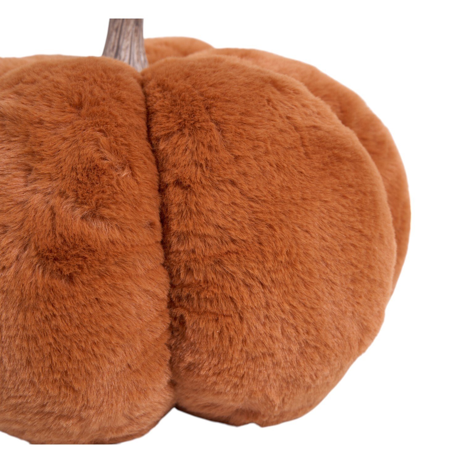 Assorted Pumpkin Faux Fur Doorstop Image 4