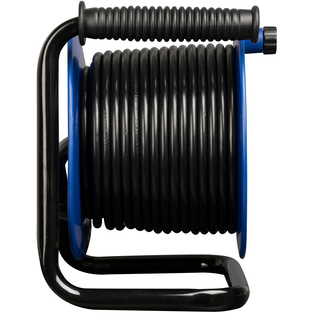 Masterplug Blue 13A 4 Socket Open Cable Reel 25m Image 3