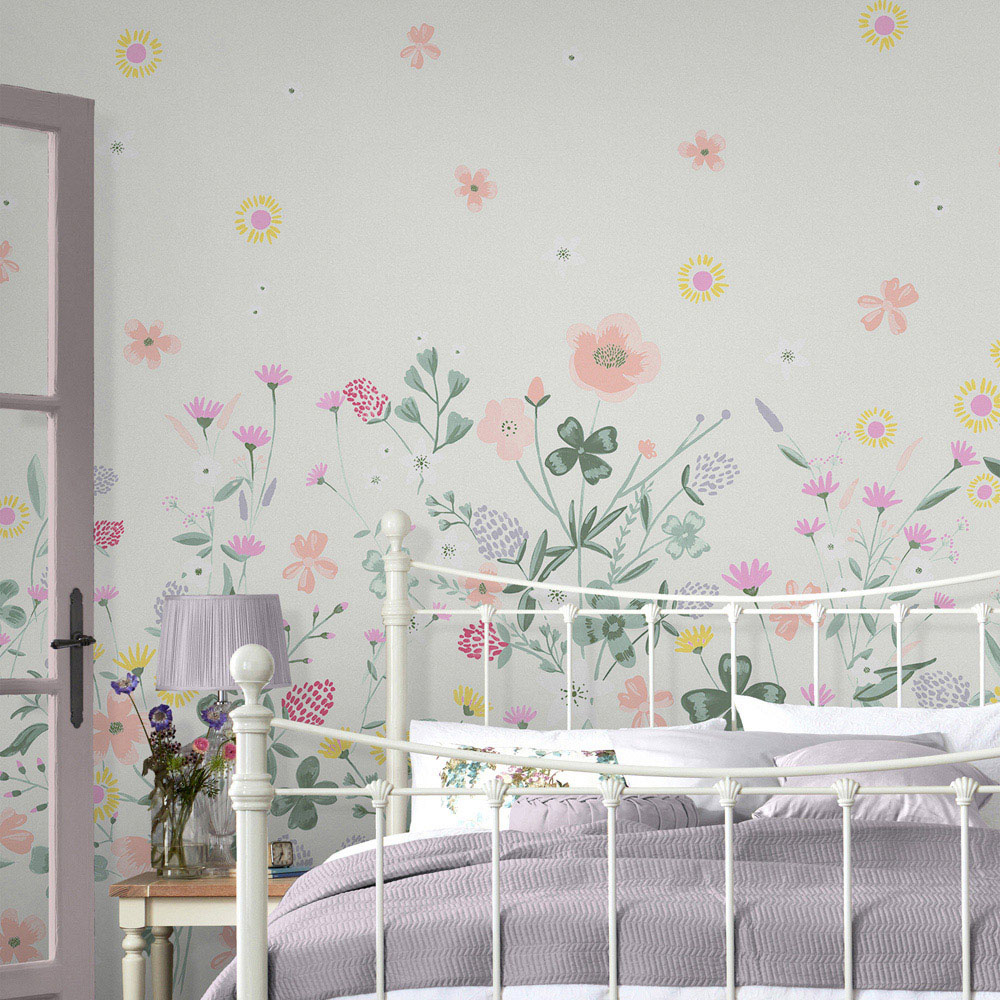 Laura Ashley Clodagh Multicolour Mural Image 1
