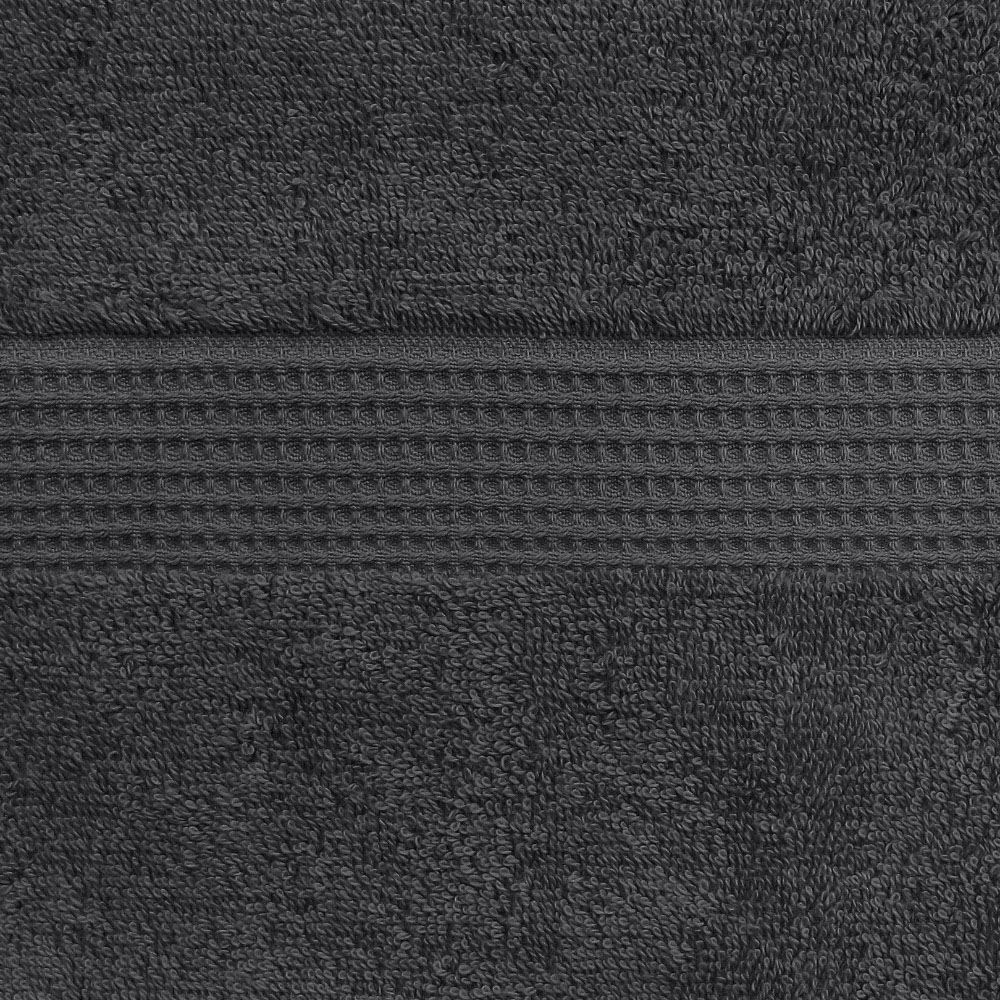 Mayfair Egyptian Cotton Charcoal Bath Sheet Set of 2 Image 4