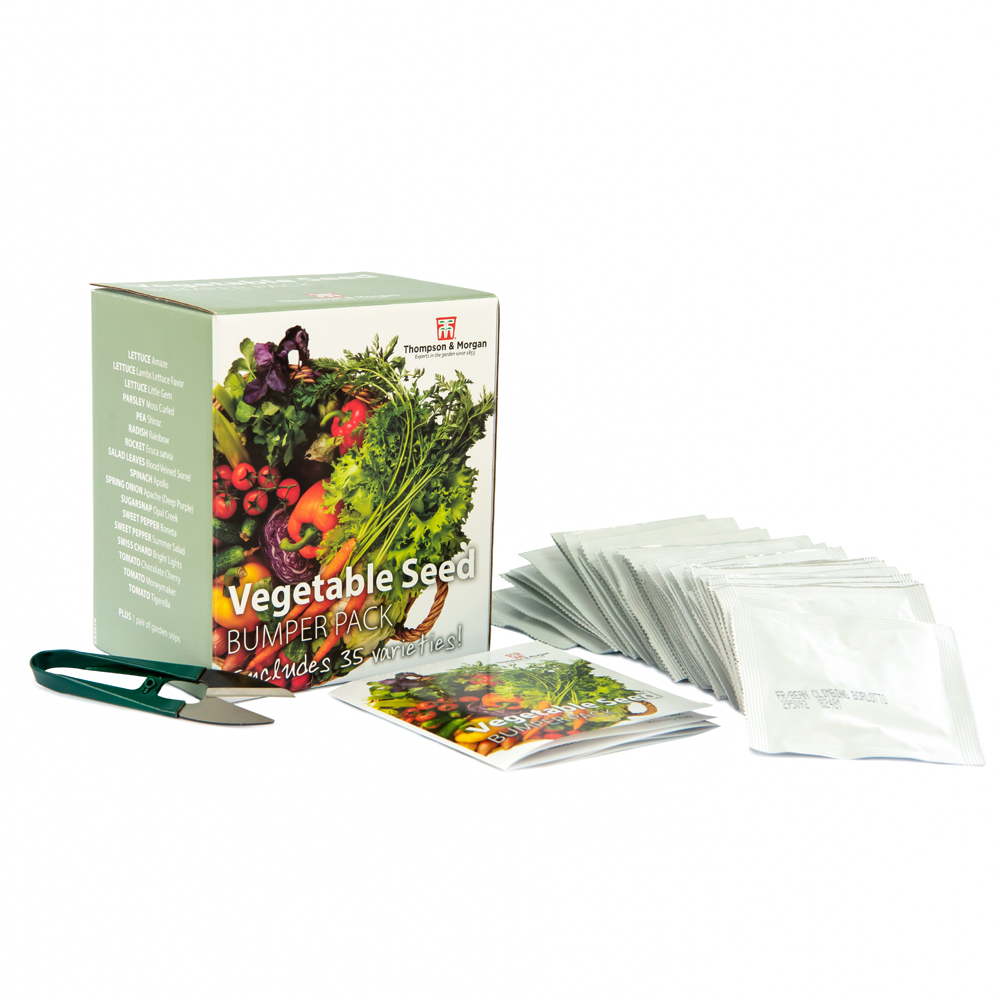 Thompson & Morgan 35 Varieties Vegetable Bumper Pack Seed Grow Kit Image 2