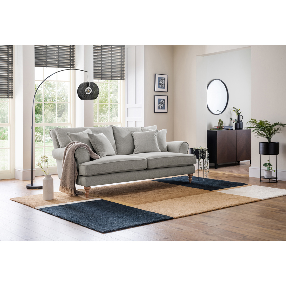 Eastwood Faro 2 Seater Medium Linen Sofa Image 3