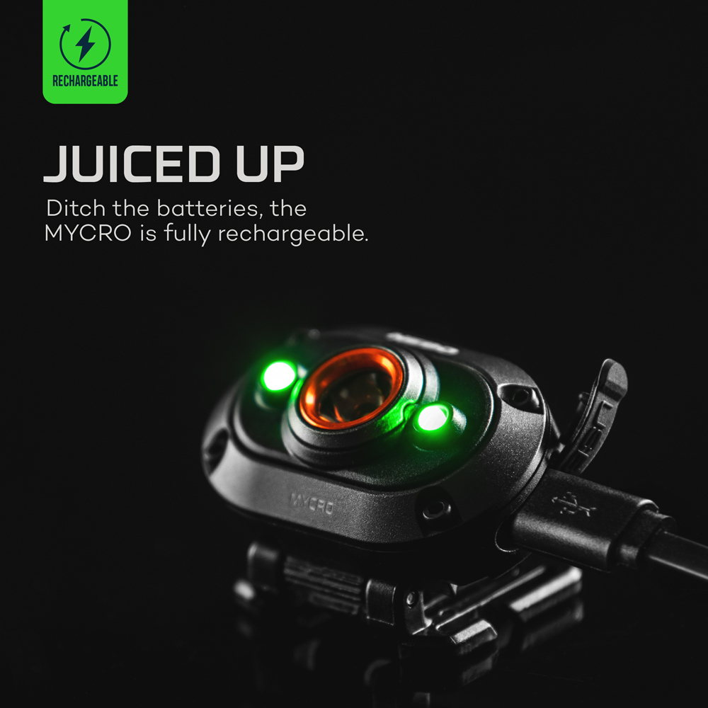 Nebo Mycro 400 2-in-1 400 Lumens Rechargeable Detachable Headlamp and Cap Light Image 3