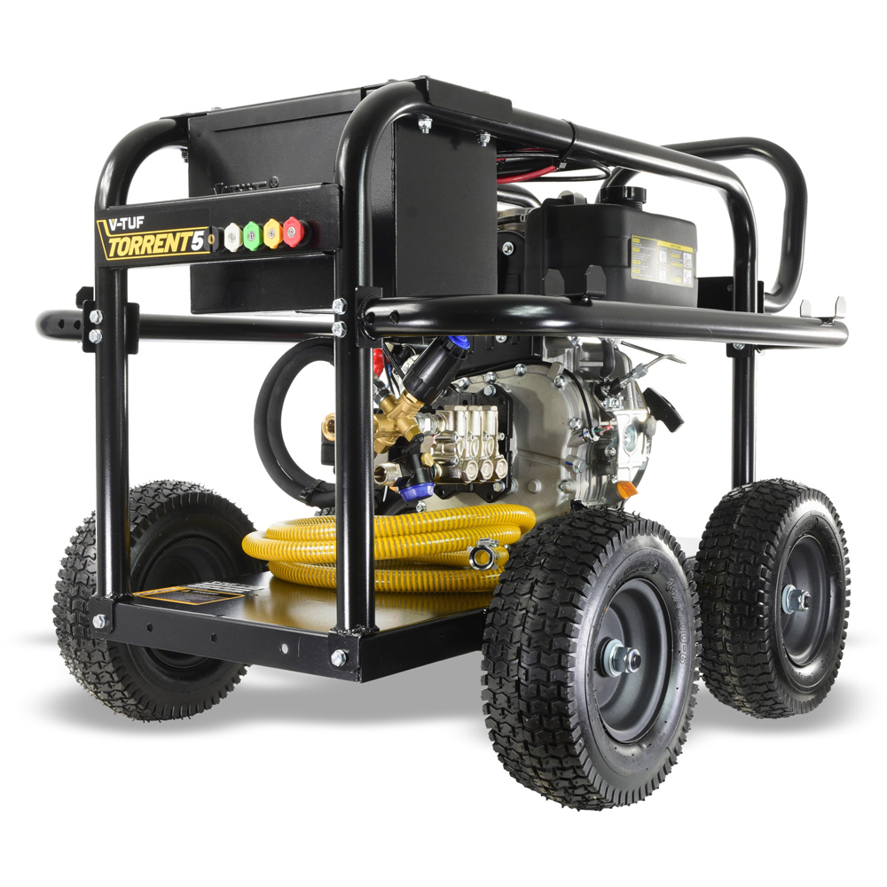 V-TUF TORRENT 5 10HP Industrial Electric Key Start Diesel Pressure Washer 200Bar Image 4