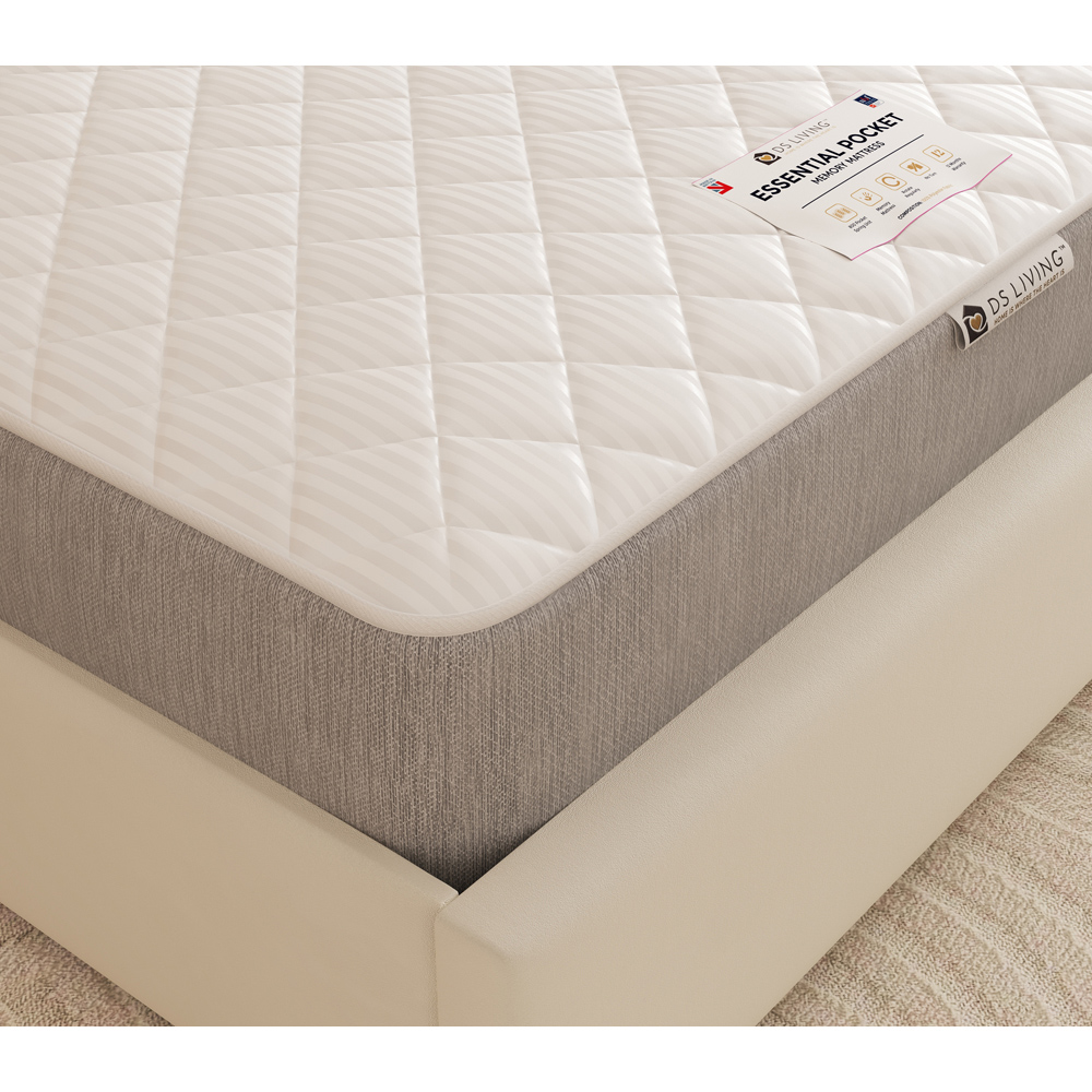 DS Living Contour Small Double 800 Pocket Sprung Hybrid Memory Foam Mattress Image 3