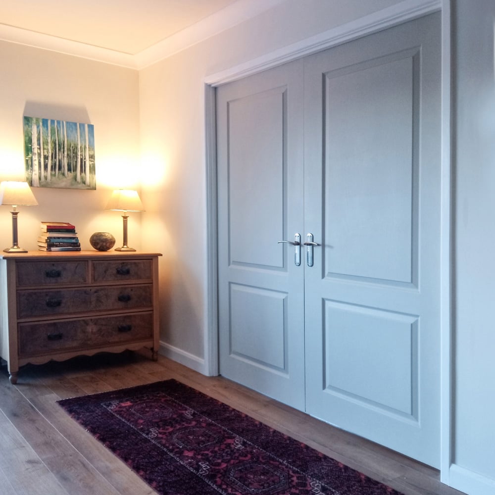 JB Kind Caprice White Primed FD30 Internal Door 2040 x 826mm Image 2