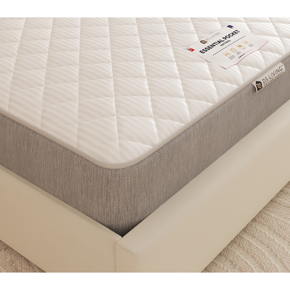 DS Living Luxe Small Double 800 Pocket Comfort Layer Sprung Mattress Image 3