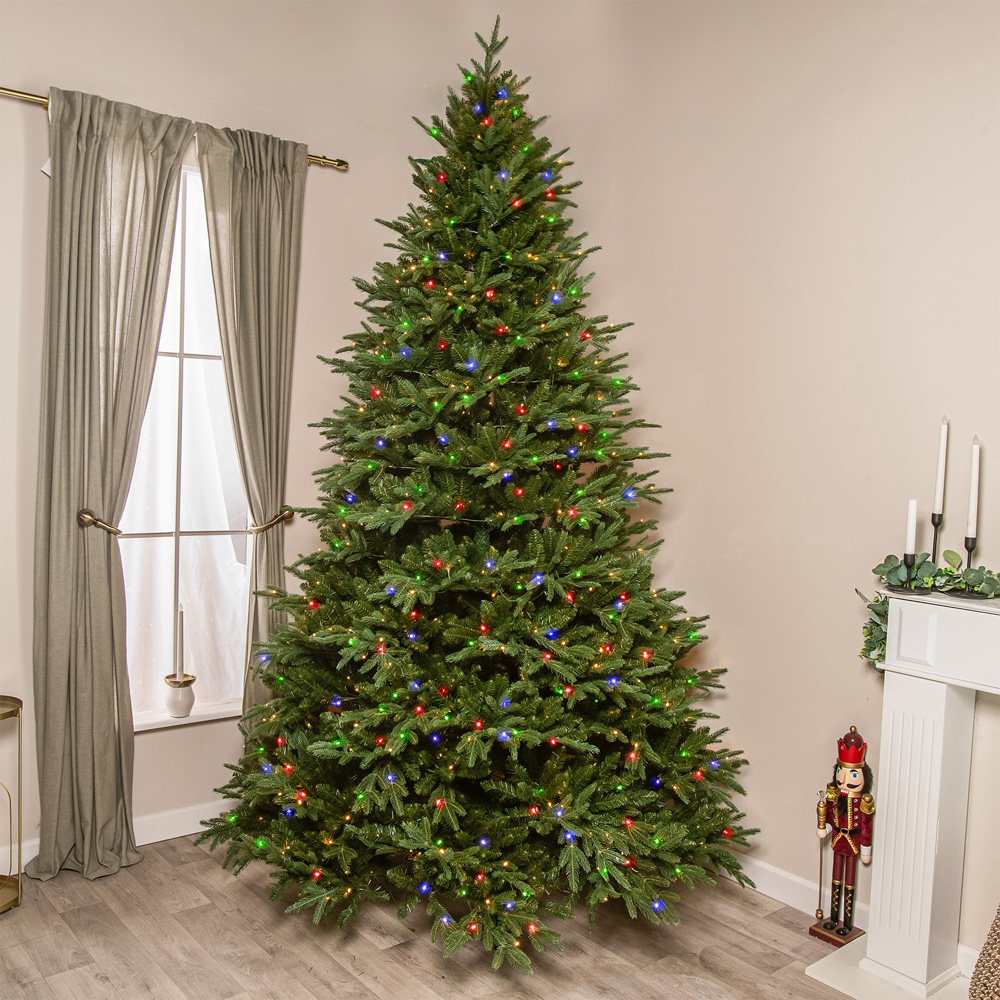 The Christmas Centre Pre-Lit Winchester Fir Artificial Xmas Tree 6.5ft Image 2
