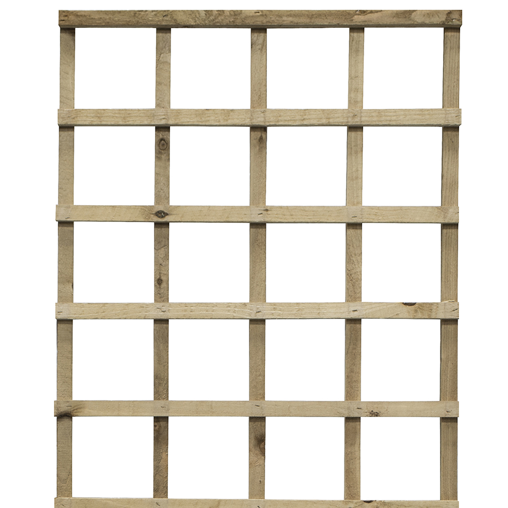 Rowlinson 6 x 3ft Pressure Treated Heavy Duty Trellis Image 2