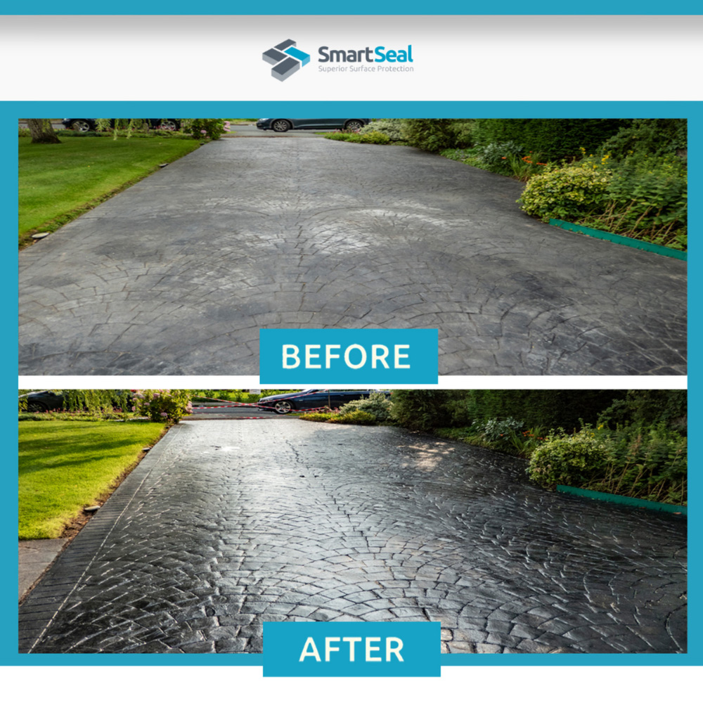 SmartSeal Silk Finish Imprinted Concrete Sealer 5L 3 Pack Image 2