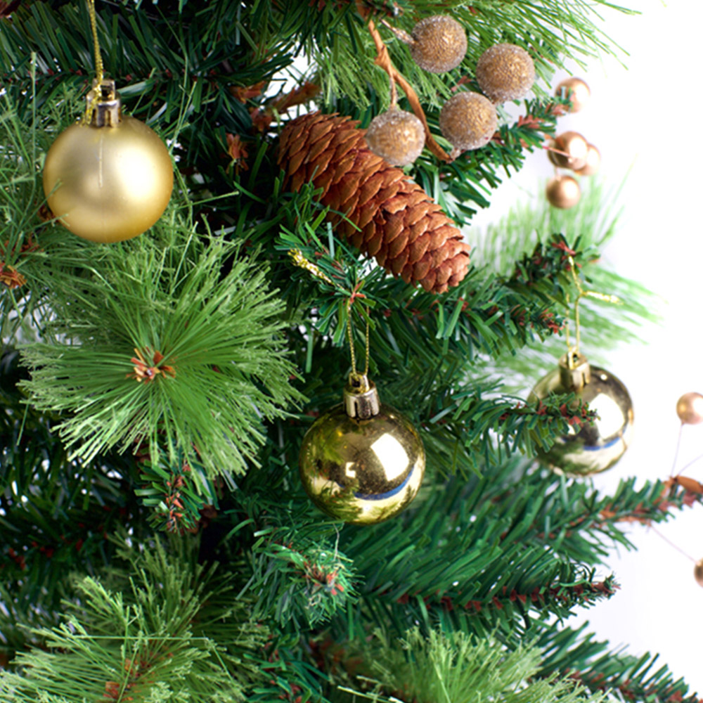 Best Artificial Gold Artificial Christmas Tree 2ft Image 2