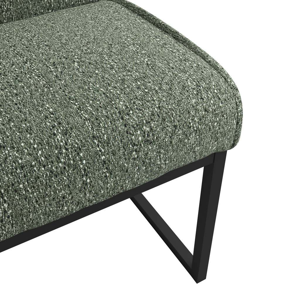 LPD Home Cleaver Desert Sage and Black Dining Chair Set of 2 Image 6