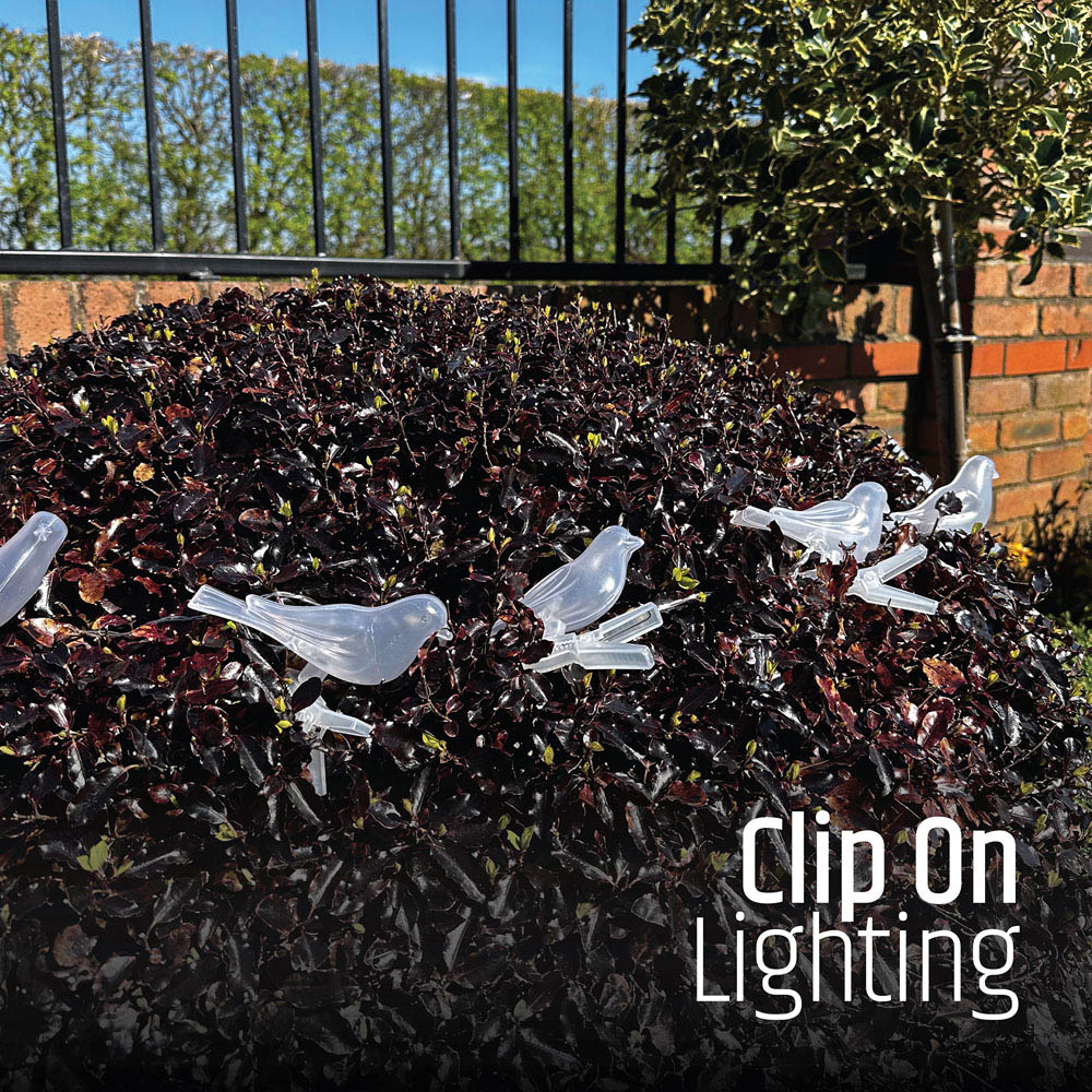 Gardenkraft Solar Acrylic Birds String Lights 10 Pack Image 5