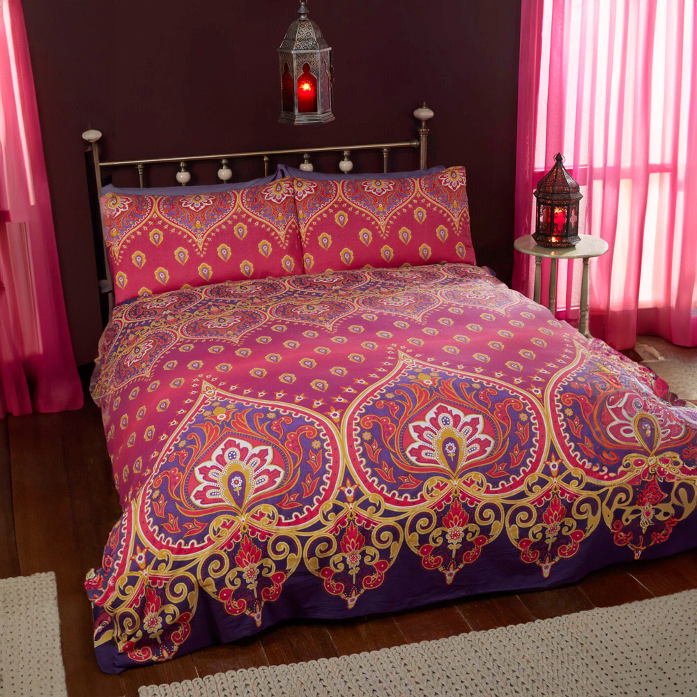 Rapport Home Asha Double Ruby Duvet Set Image 1