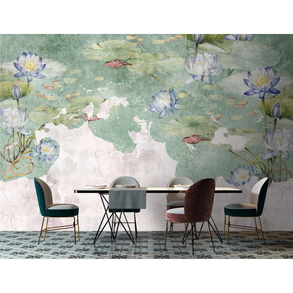 A.S Creation Lily Digital Mural Image 3