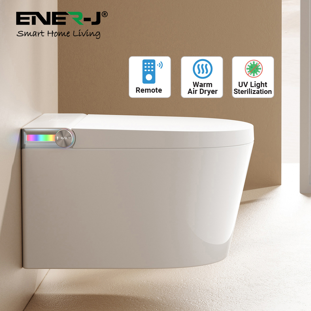 ENER-J Hygiene Pro Wall Mounted Smart Toilet Image 4