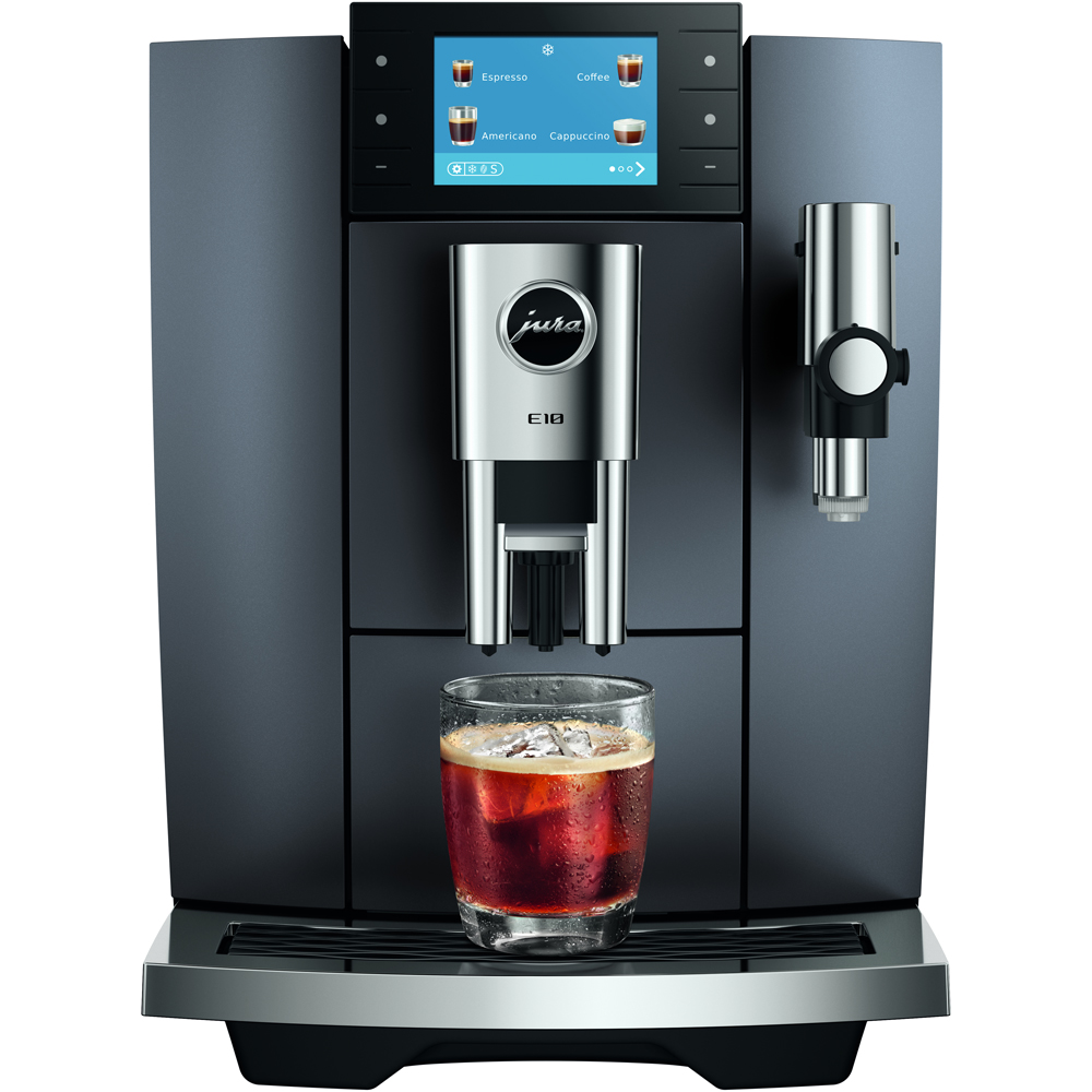Jura E10 15718 Onyx Grey Smart Bean-to-Cup Coffee Machine Image 2
