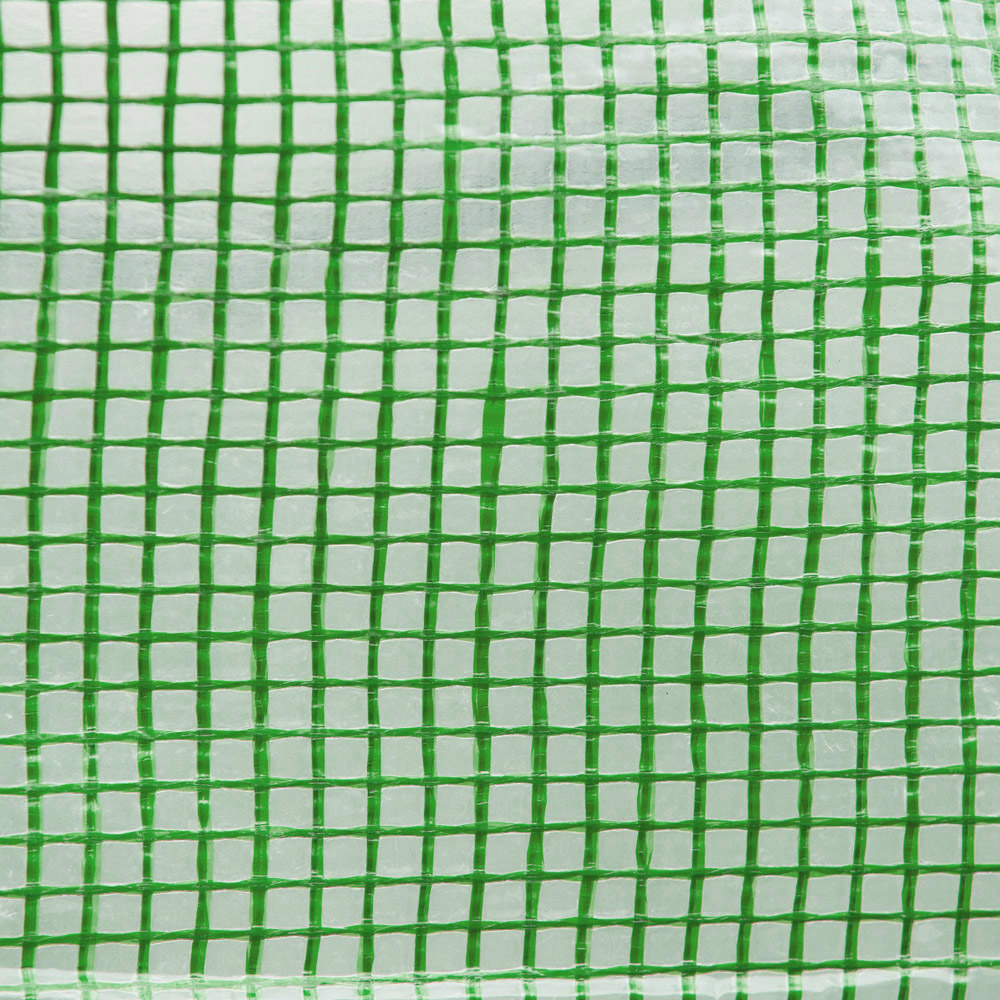 Outsunny Green Plastic 6.5 x 8.2ft Walk In Polytunnel Greenhouse Image 4