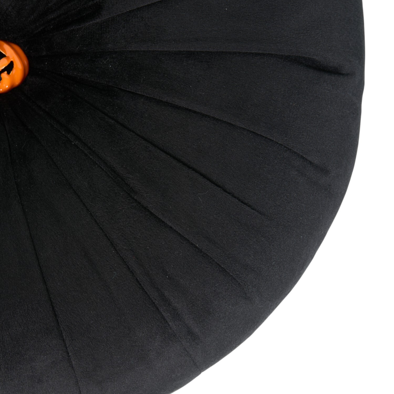 Pumpkin Embellished Cushion 40cm Black Image 4