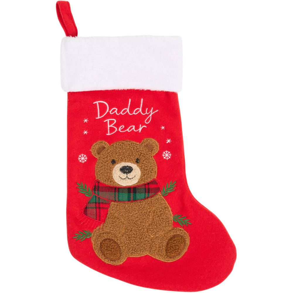 Family Teddy Bear Stocking Image 2
