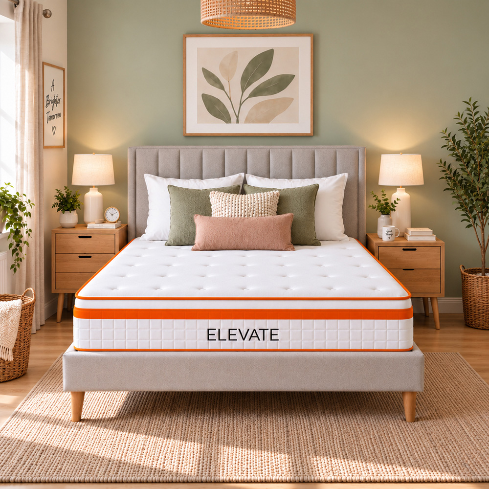 The Sleep People Double 1000 Pocket Spring and Memory Foam Mattress 10 inch Image 3
