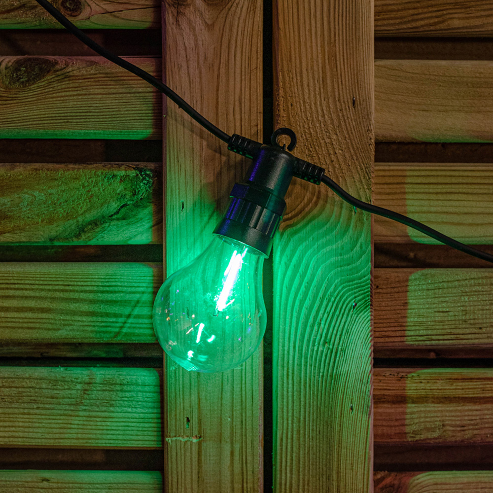 Samuel Alexander Multi Coloured LED Connectable Festoon Lights 20 Pack Image 5