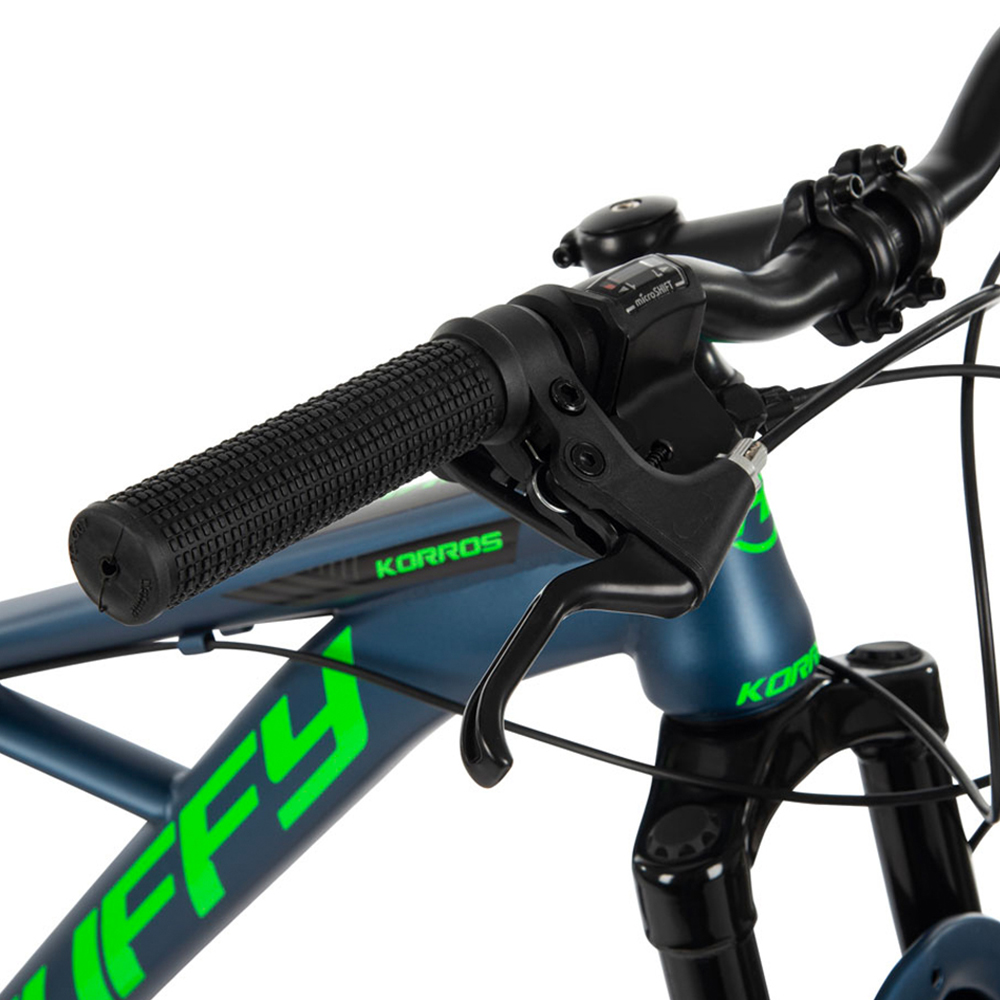 Huffy Korros 21 Speed 26 inch Blue Hardtail Mountain Bike Image 6