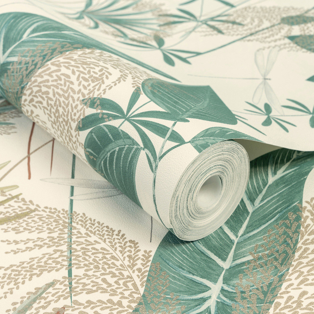 Grandeco Loma Green Wallpaper Image 2