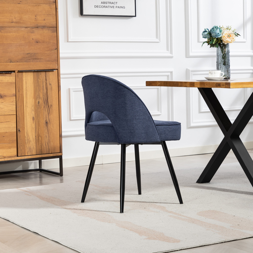 Artemis Home Ashley Set of 2 Denim Dining Chairs Image 6