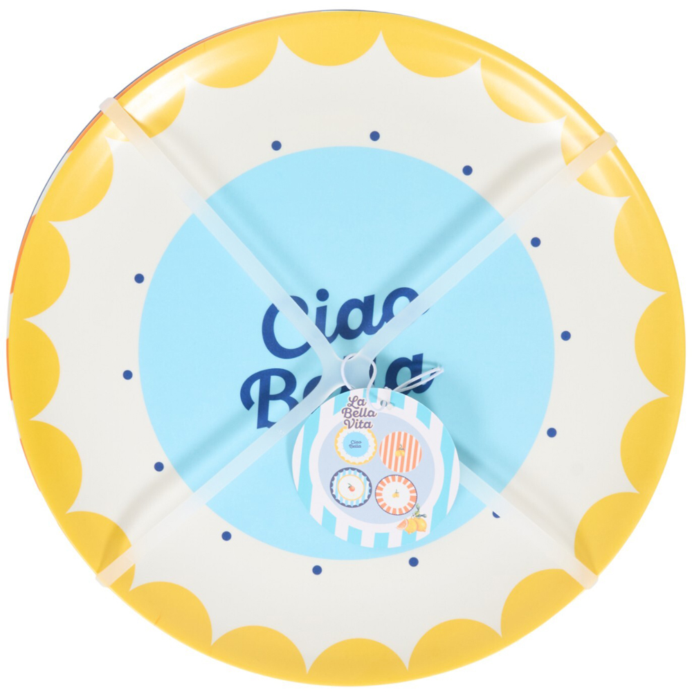 Pack of 4 La Bella Vita Dinner Plates Image 7
