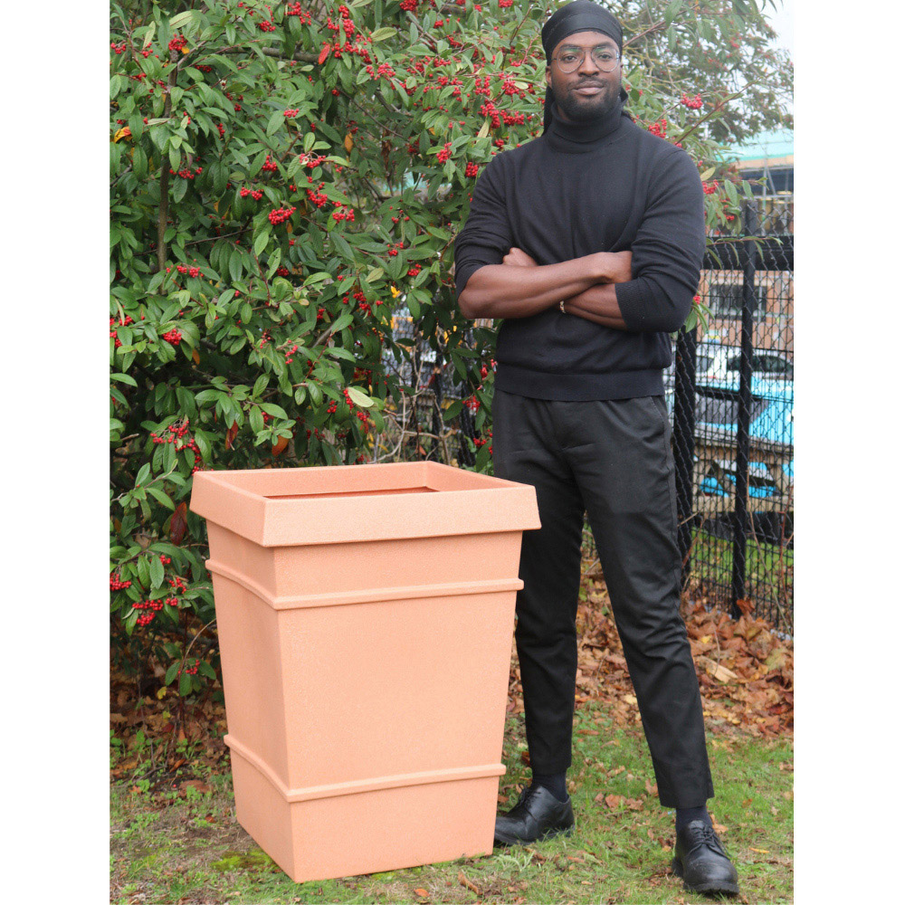 Trifibre Chatsworth Terracotta Roto Moulded Planter 80 x 60cm Image 5
