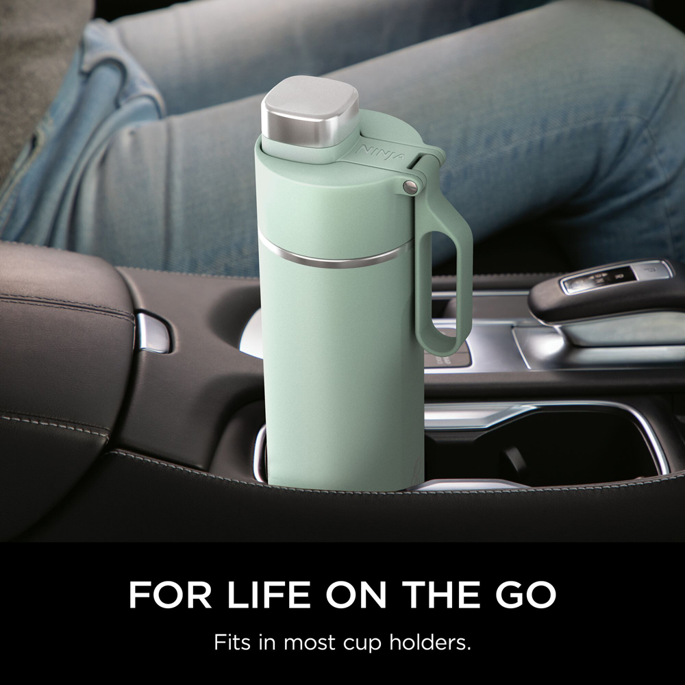 Ninja Thirsti Mint Travel Bottle 700ml Image 6