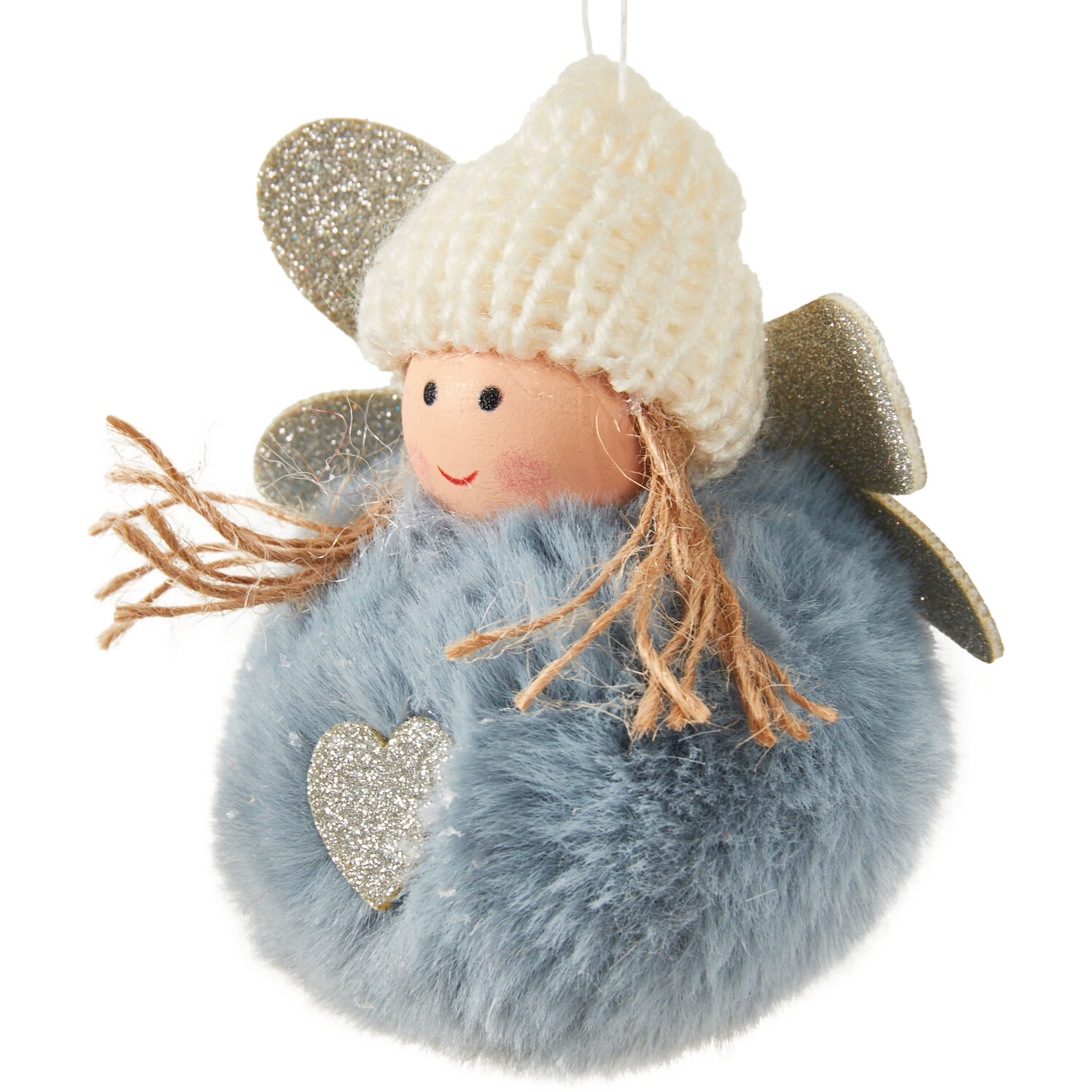Fluffy Angel Hanging Decoration Image 3