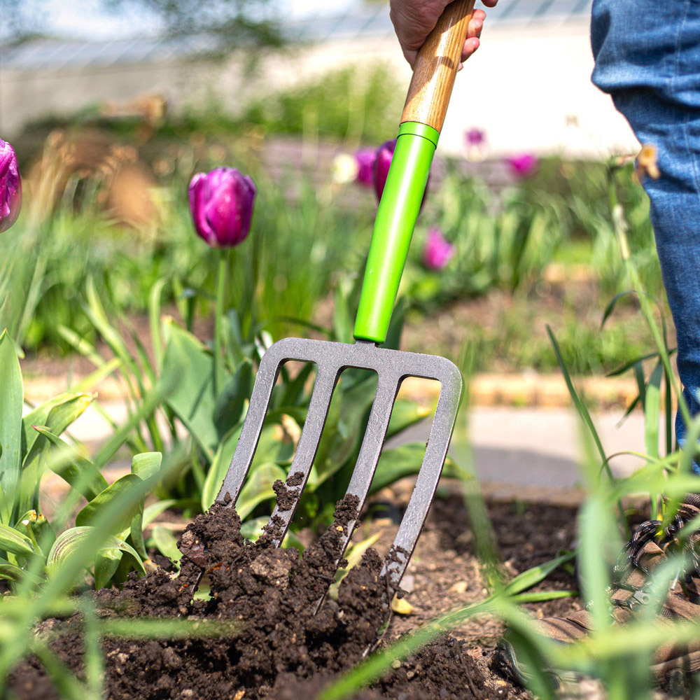 AMES Tools Carbon Steel Digging Garden Fork Image 5
