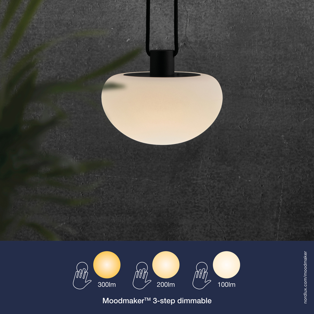 Nordlux Sponge White Battery Pendant Light Image 6