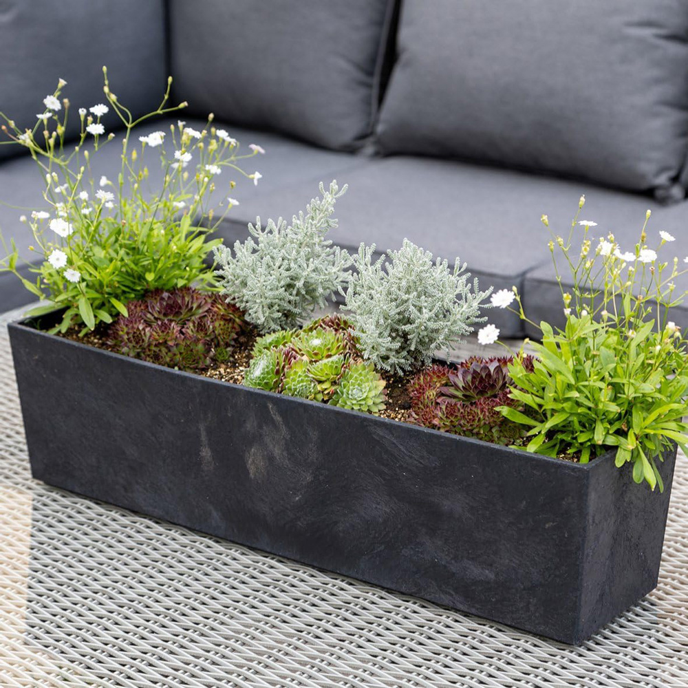 Garden Gear Sonata Slate Trough 15cm Image 3
