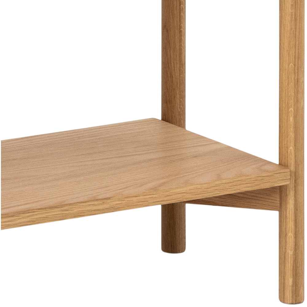 Florence Braidwood 4 Shelf Oak Bookcase Image 6