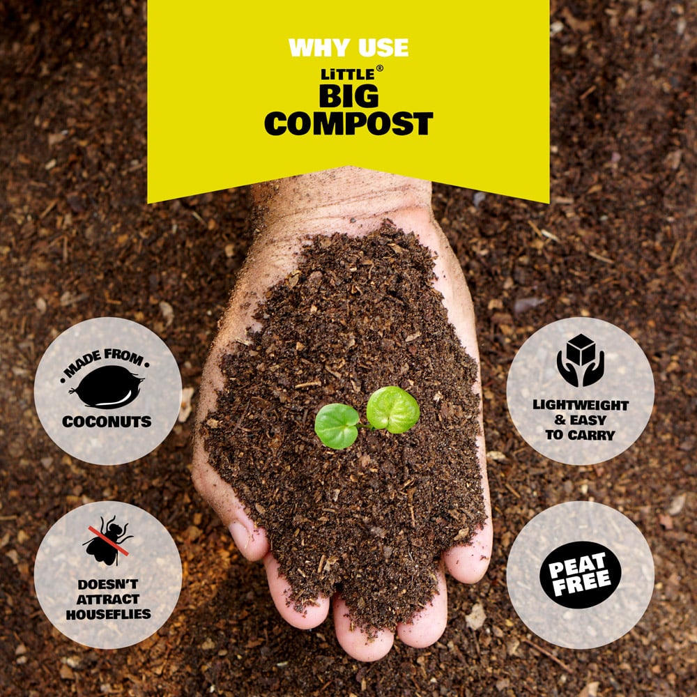 Coco & Coir Little Big Compost Citrus Compost 9L Image 3