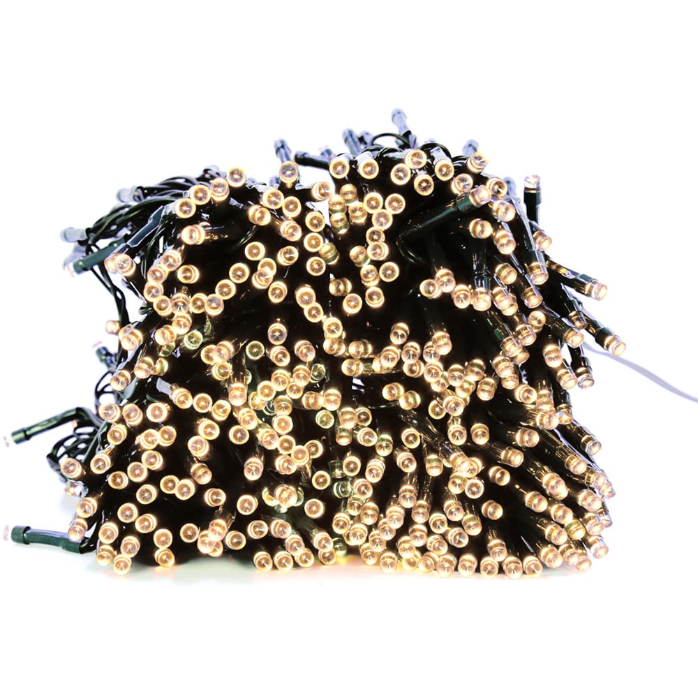 The Christmas Workshop 600 LED Warm White String Light Image 4