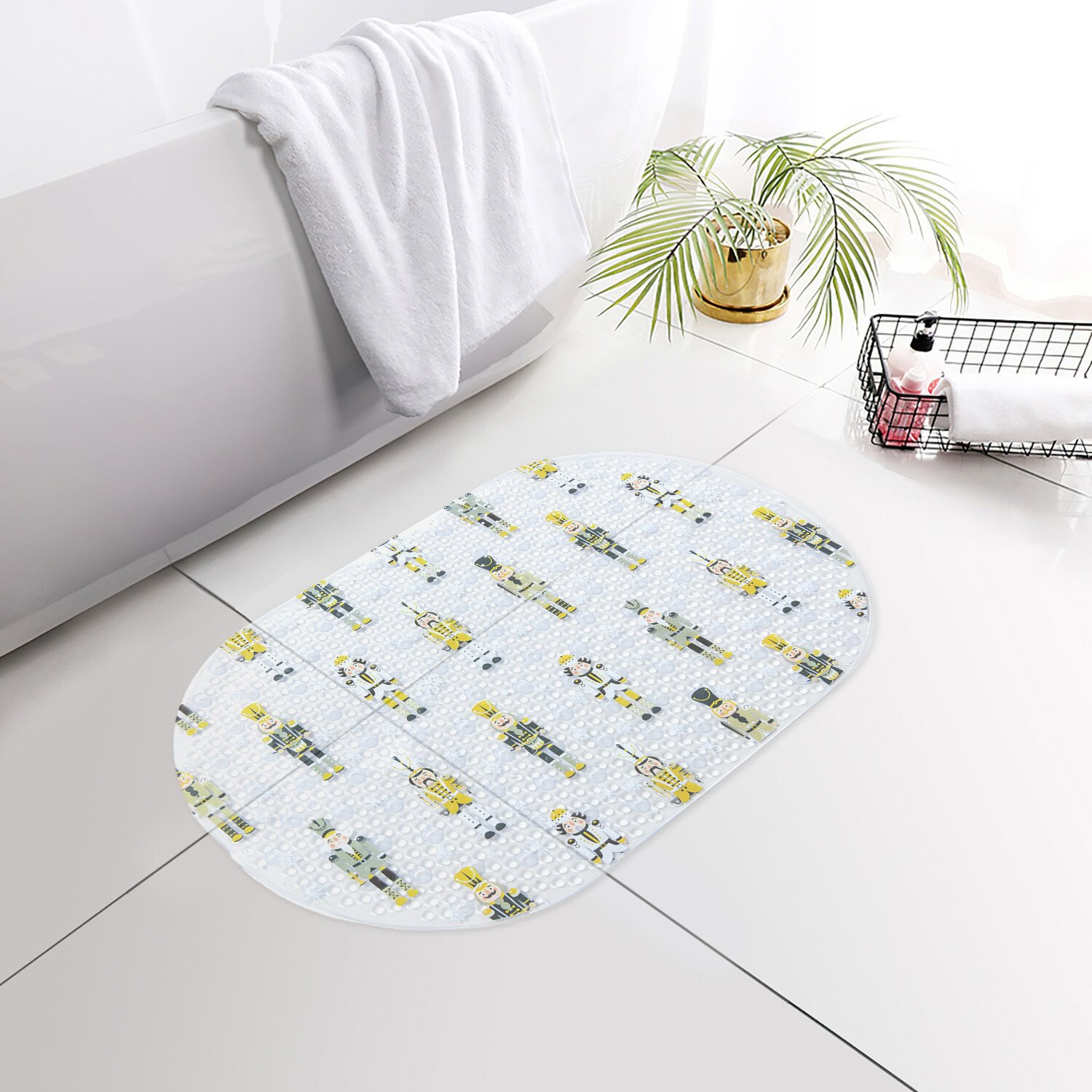 Nutcracker PVC Bath Mat Image 2