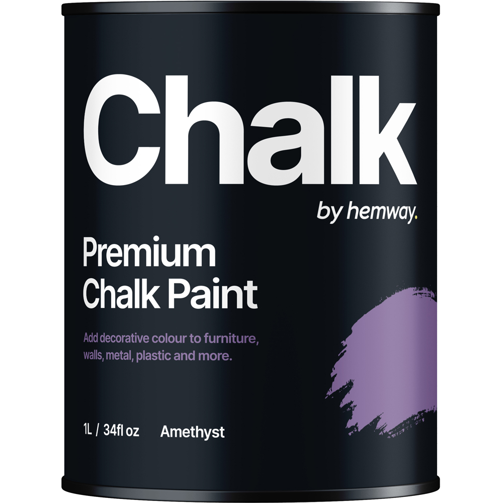 Hemway Amethyst Furniture and Walls Matt Chalk Paint 1L Image 2