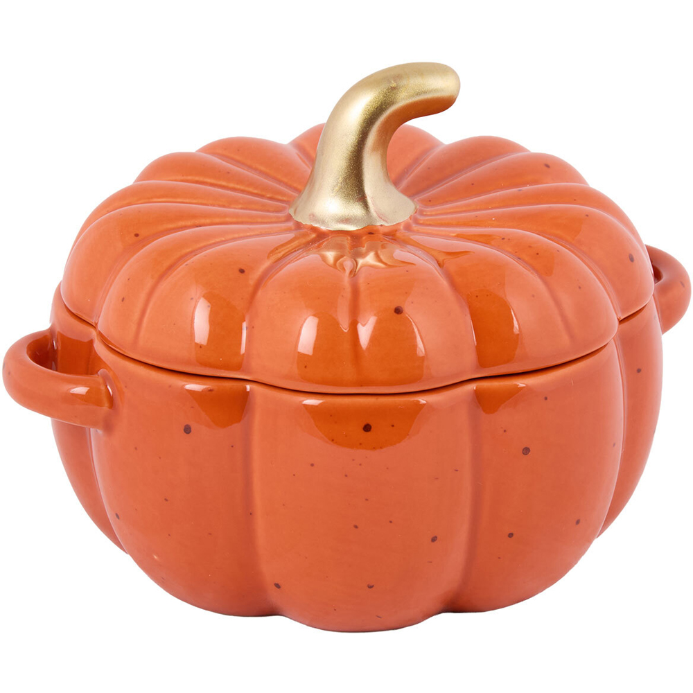 Small Pumpkin Serving Bowl Image 6